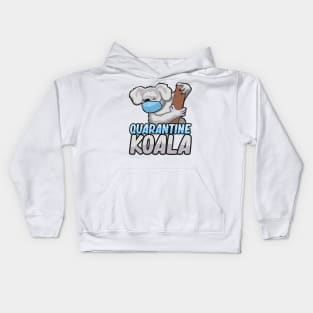 Quarantine Koala Kids Hoodie